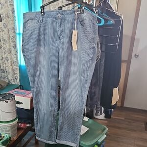 Laurie Felt Women's Blue Corduroy Jeans